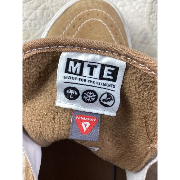 Vans MTE Brown Suede High-Top Sneakers*Plaid Lining*UltraCush Tech*Men 8.5*EUC - Picture 13 of 13